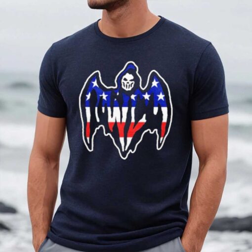 Warren Lotas Stars And Stripes Bat Reaper T-Shirt2