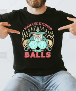 Wizard Of Barge Mana Is Stored In The Balls T-Shirt3