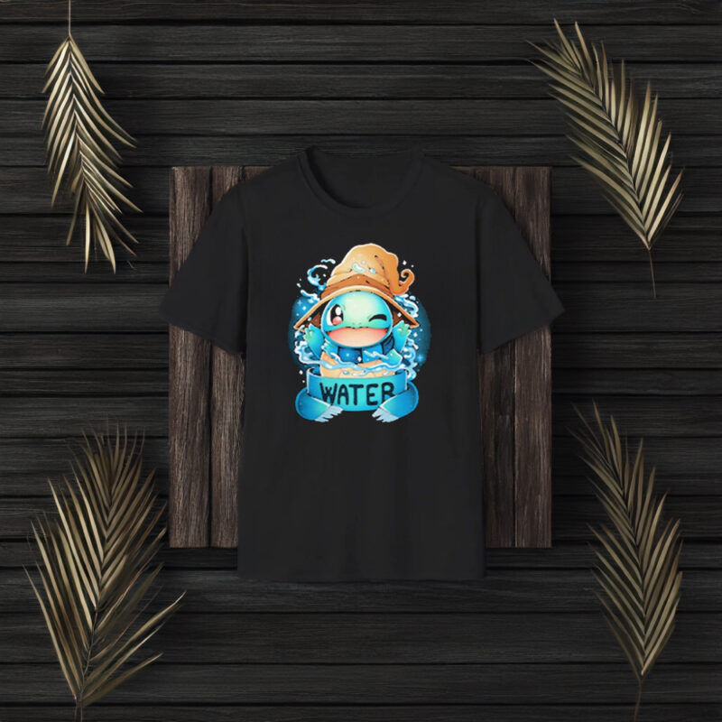 Wizard Water Squirtle T-Shirt