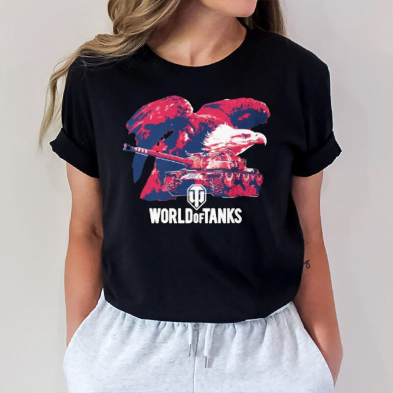 Wot July 4th Eagle World Of Tanks 2024 T-Shirt2