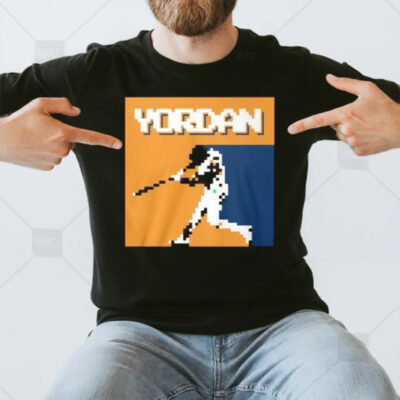 Yordan Alvarez Astros Pixel T-Shirt