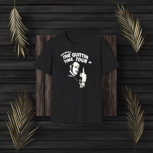 Zach Bryan Middle Finger The Quittin Time Tour 24 T-Shirt