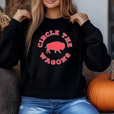 Buffalo Football Circle the Wagons Sweatshirt , T-shirt , Hoodie , Long Sleeve T-shirt3