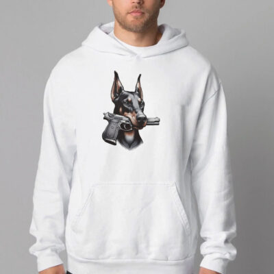 Doberman Pinscher with Gun Sweatshirt , T-shirt , Hoodie , Long Sleeve T-shirt2Doberman Pinscher with Gun Sweatshirt , T-shirt , Hoodie , Long Sleeve T-shirt2