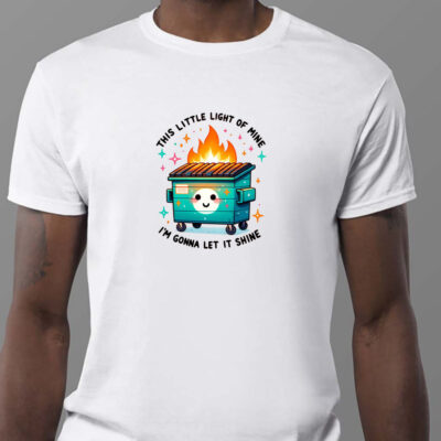 Dumpster Fire - Sweatshirt , T-shirt , Hoodie , Long Sleeve T-shirt v1