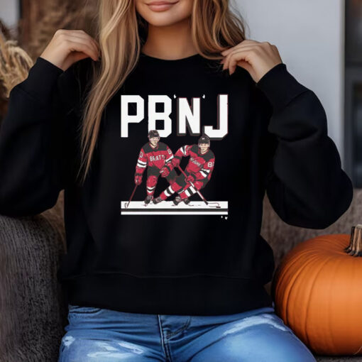 Jack Hughes & Jesper Bratt PB & J Sweatshirt , T-shirt , Hoodie , Long Sleeve T-shirt4