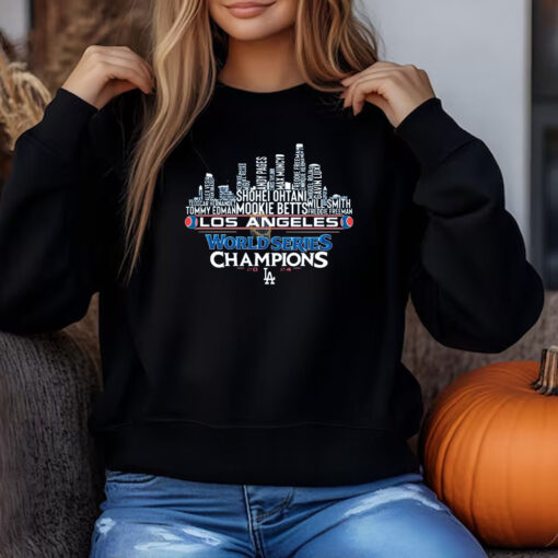 Los Angeles Baseball Champions Team 2024 Sweatshirt , T-shirt , Hoodie , Long Sleeve T-shirt33