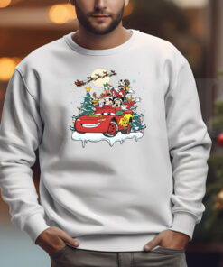 McQueen and Friends Christmas Sweatshirt , T-shirt , Hoodie , Long Sleeve T-shirt2