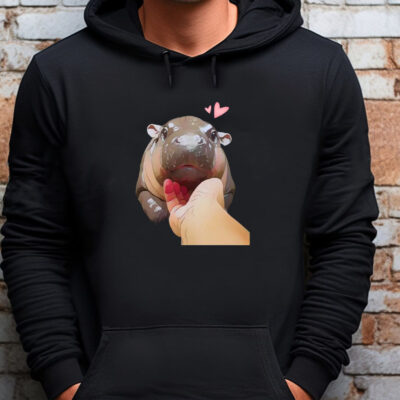 Moo Deng The Cute Baby Hippo Sweatshirt , T-shirt , Hoodie , Long Sleeve T-shirt