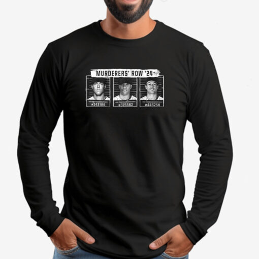 Murderers' Row - Black Vintage Sweatshirt , T-shirt , Hoodie , Long Sleeve T-shirt - New York Baseball2