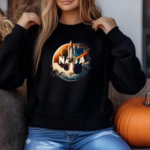 NASA Space Shuttle Graphic Sweatshirt , T-shirt , Hoodie , Long Sleeve T-shirt3