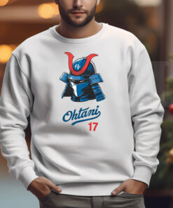 Ohtani Samurai Battle White Sweatshirt , T-shirt , Hoodie , Long Sleeve T-shirt33