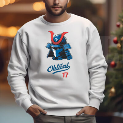 Ohtani Samurai Battle White Sweatshirt , T-shirt , Hoodie , Long Sleeve T-shirt33