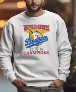 Vintage 2024 World Series Champion Dodgers Sweatshirt , T-shirt , Hoodie , Long Sleeve T-shirt3