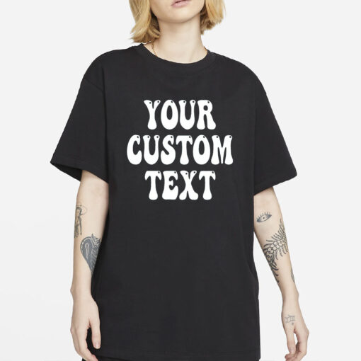 Custom Text Shirt, Comfort Colors Custom Business Logo Matching Shirt, Custom Made Shirt