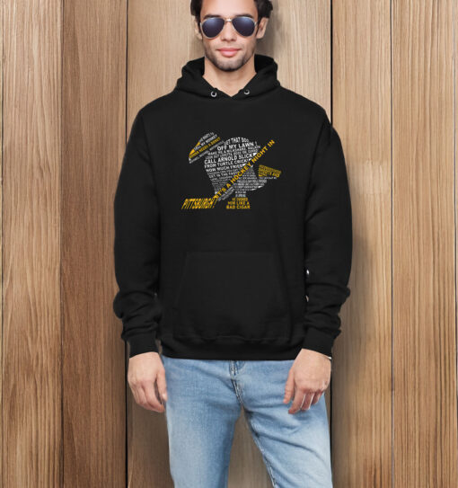 Mike Lange Penguins T-Shirt4