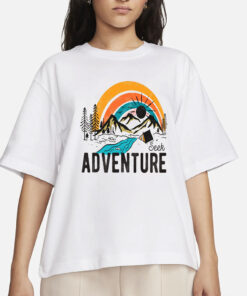 Seek Adventure Shirt,Vacation Shirt,Camping Shirt,Hiking Shirt,Nature Lover Shirt,Adventure Lover Shirt,Wanderlust Shirt,Travel gift