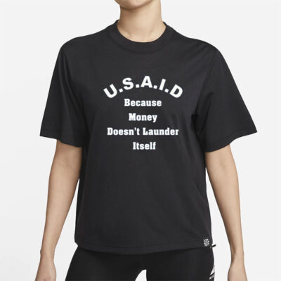 USA ID Because Money Doesn't Launder Itself Shirt-Unisex T-Shirt