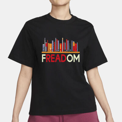 FREADom Anti Ban Books Freedom To Read Shirt, Ban Guns Not Books, Read Banned Books, Teacher Librarian Gift T-shirt, Social Justice Bookish