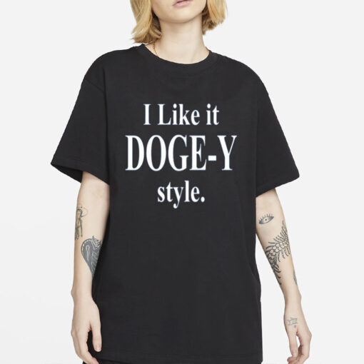 i like it doge-y style shirt-Unisex T-Shirt
