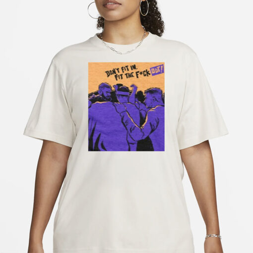 jack perkins don't fit in shirt-Unisex T-Shirt