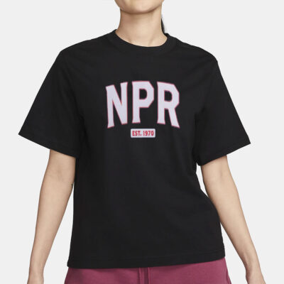 npr vintage navy shirt-Unisex T-Shirt