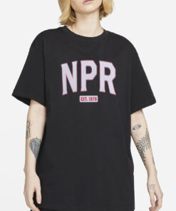npr vintage navy shirt-Unisex T-Shirt