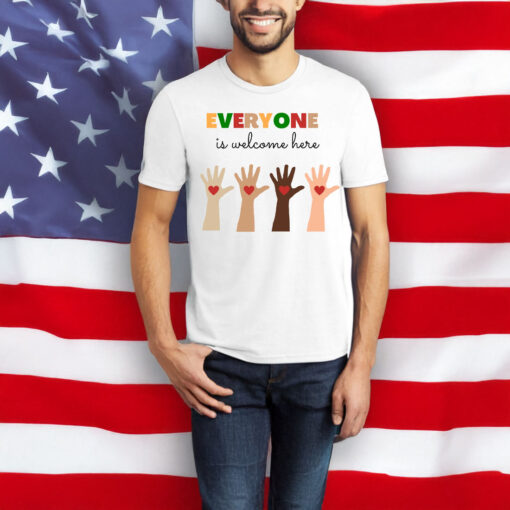 Donate a Shirt - The Everyone Is Welcome Here Donation Shirt