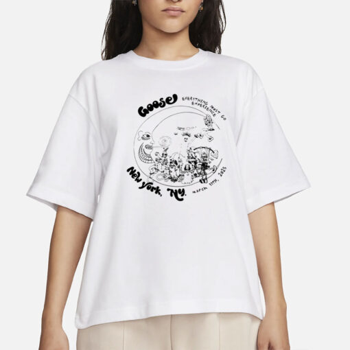 Goose Everything Must Go Experience March 11th 2025 New York NY Shirts Limited-Unisex T-Shirt