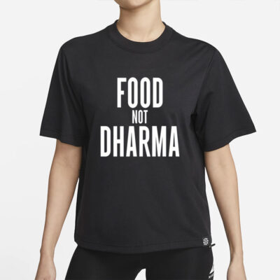 Ian Carroll Food Not Dharma Tee Shirt-Unisex T-Shirt
