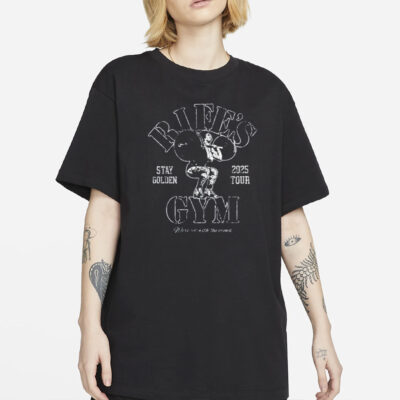 Rife's Gym Faded Black Shirt-Unisex T-Shirt