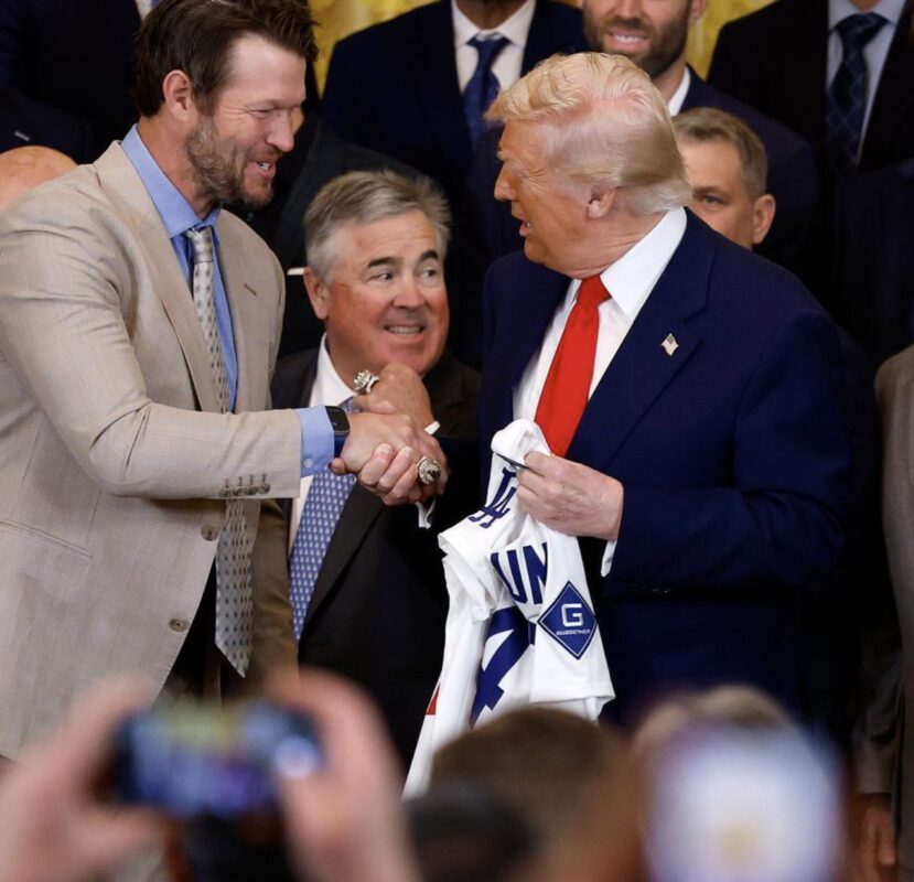 Los Angeles Dodgers Trump 47 T-Shirt